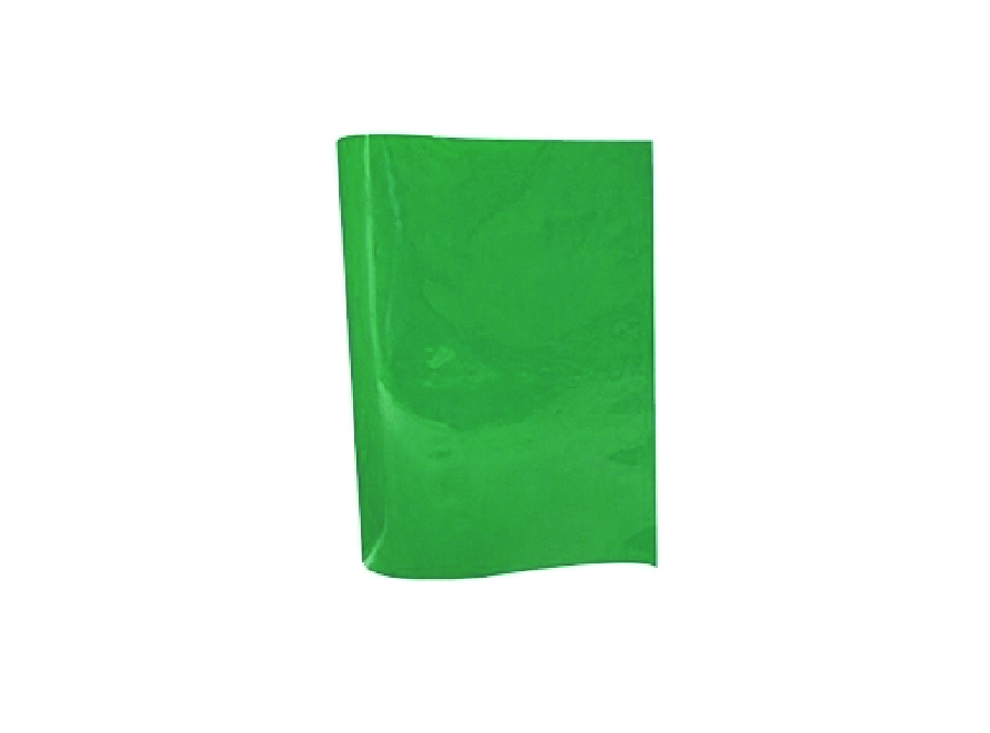  FORRO CUADERNO UNIV. X 50 UN VERDE 10MIC 