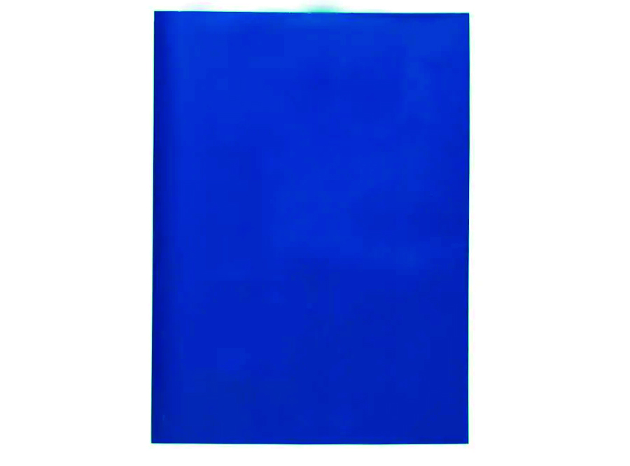  FORRO CUADERNO COLLEGE X 50 UN AZUL  10MIC 