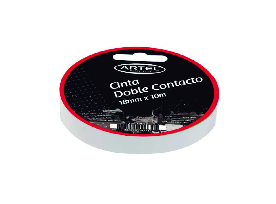  CINTA DOBLE CONT. 18 X 10 MT. ARTEL 