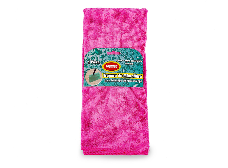  TRAPERO MICROFIBRA C/OJAL 50 X 60 MANLAC 