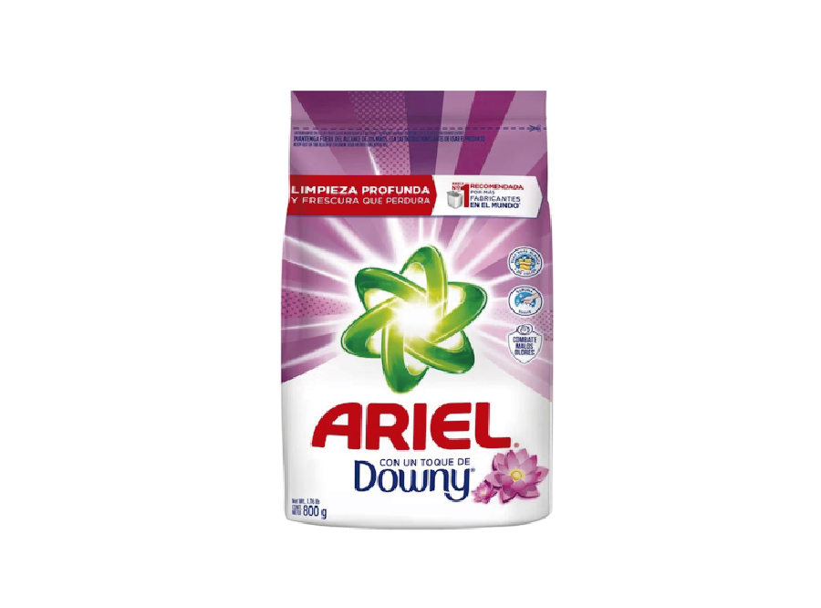  DETERGENTE POLVO 700 GR. ARIEL + DOWNY 