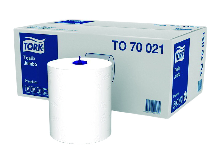  TOALLA PAPEL  6 ROLL.150 MT D/H TORK ADVANCE A/COR 