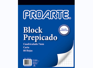  BLOCK CARTA LI 80 HJ PROARTE 