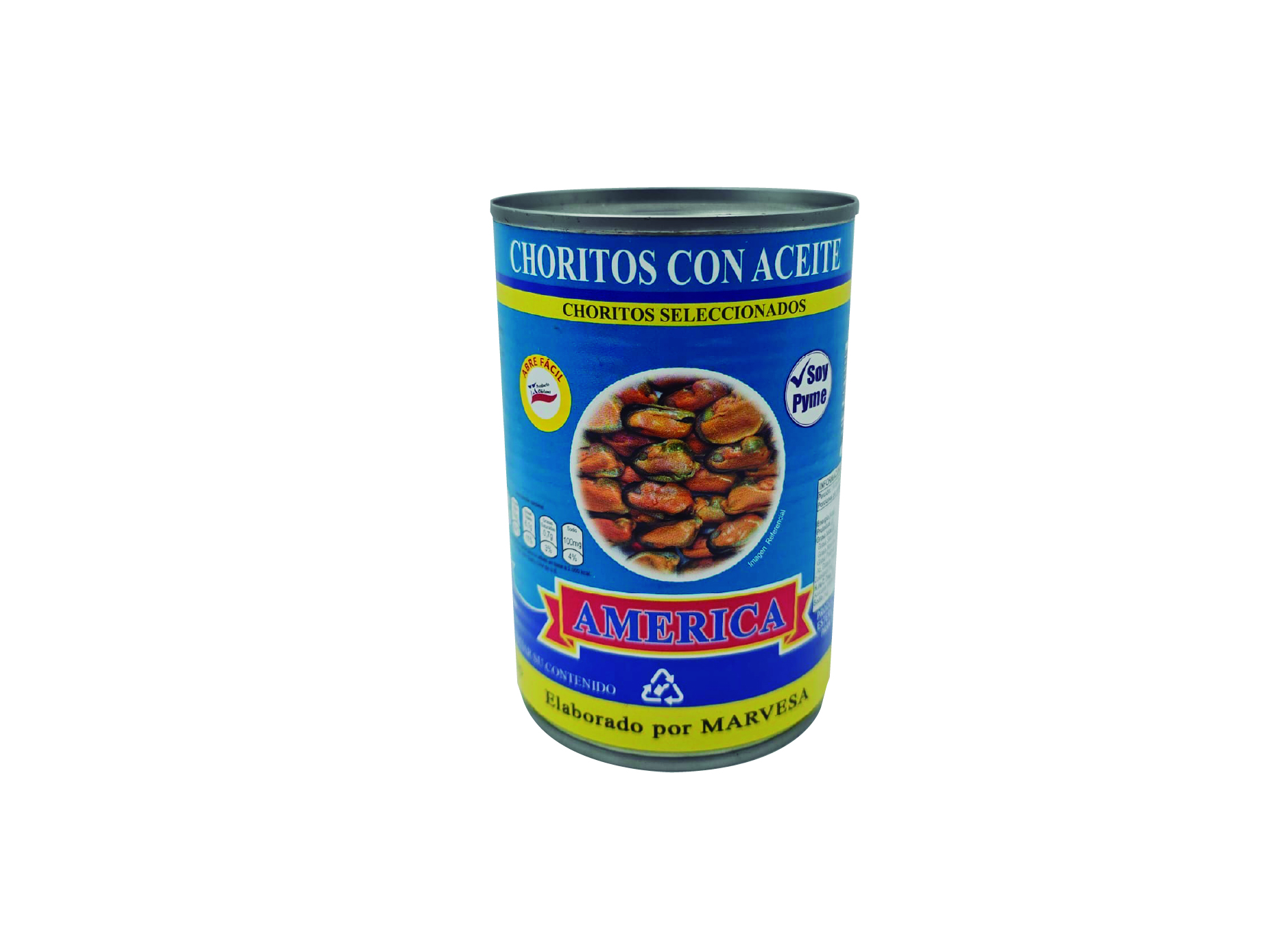  CHORITO ACEITE 425 GR AMERICA 