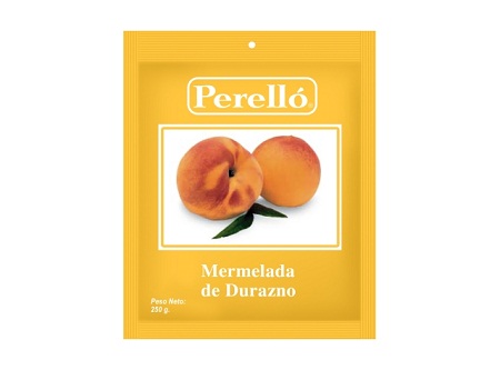  MERMELADA 250 GR PERELLO DURAZNO 