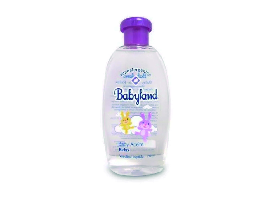  VASELINA LIQUIDA 210 ML P/BEBE BABYLAND 