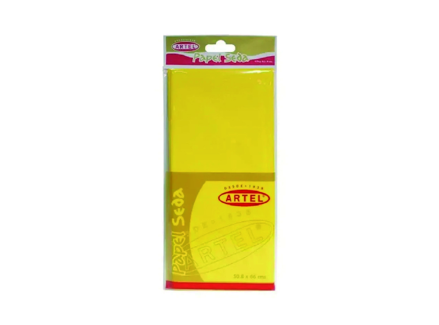  PAPEL VOLANTIN 20 GR PQX10 UN 50X66 ARTEL AMARILLO 
