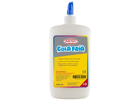  ADHESIVO COLA ESCOLAR 450 GR. ARTEL. 