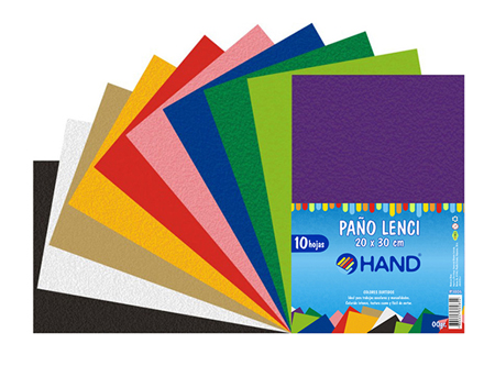  CARPETA ESC. PA�O LENCI 10 COL/SURT HAND 