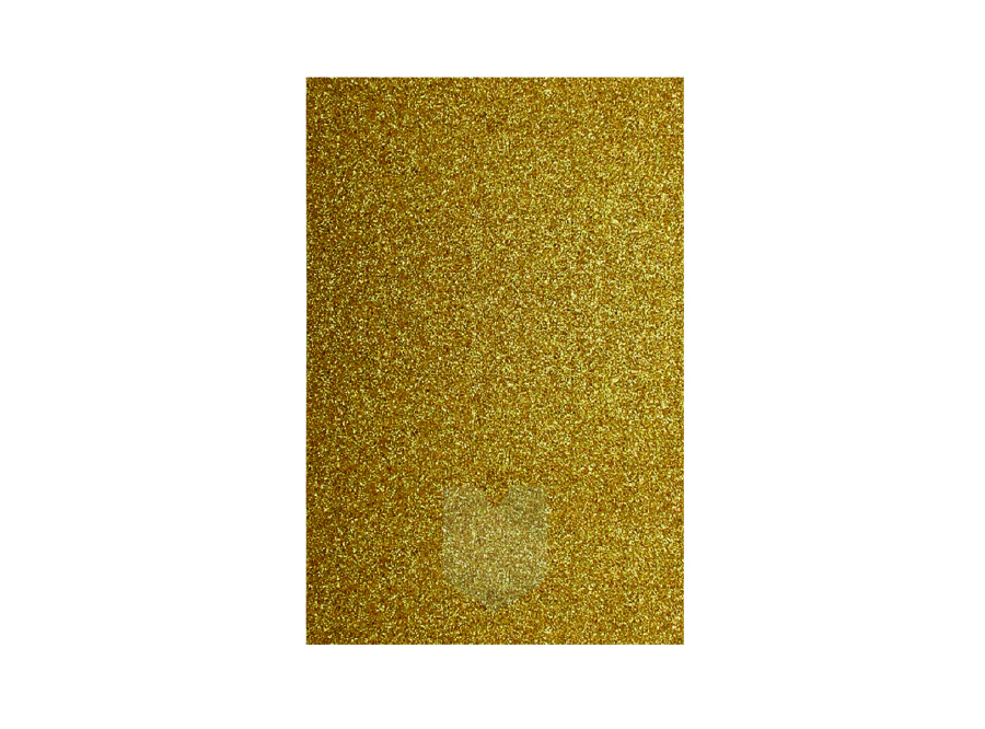  GOMA EVA 40X60 X 10 PLIEGOS GLITTER DORADO LATINA 