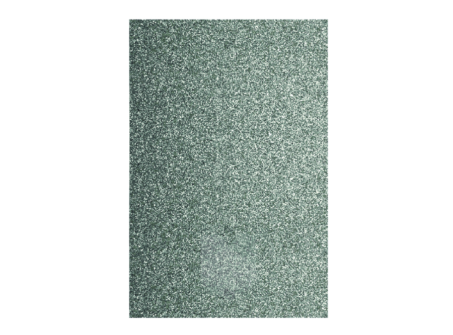  GOMA EVA 40X60 X 10 PLIEGOS GLITTER PLATA LATINA 