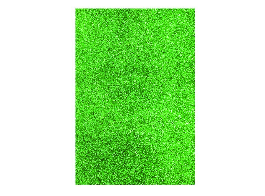  GOMA EVA 40X60 X 10 PLIEGOS GLITTER VERDE LATINA 