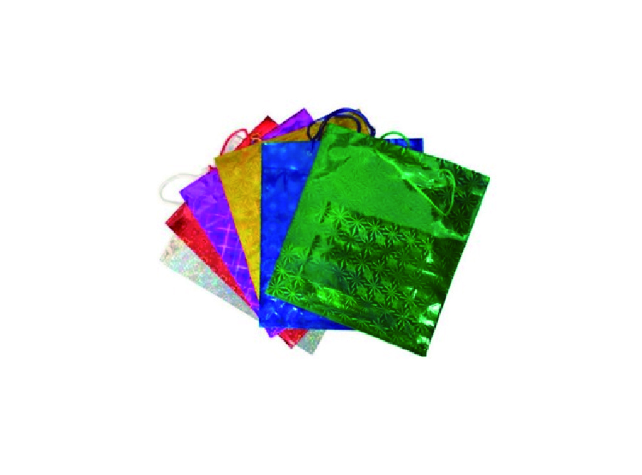  BOLSA REGALO BRILLANTE 27X23CM DPX12UN 