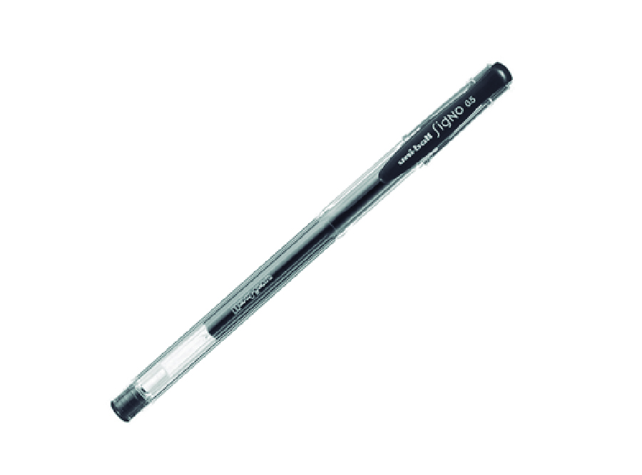  BOLIGRAFO GEL 0.5 NEGRO UNIBALL UM-100 SIGNO 