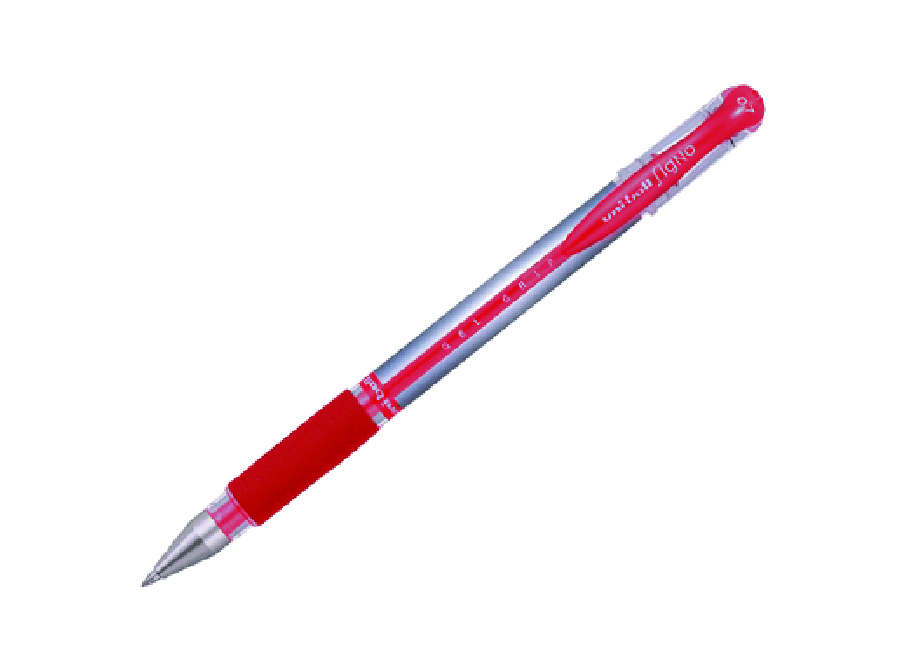  BOLIGRAFO GEL 0.7 ROJO UNIBALL GRIP UM-151 