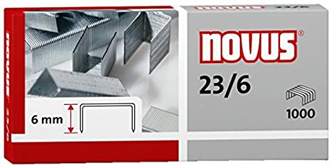  CORCHETES  23/6 DE 1000 NOVUS 