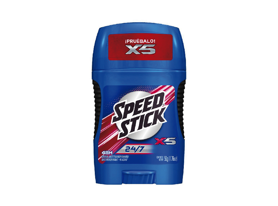  DESODORANTE BARRA  50 GR SPEED STICK X5 