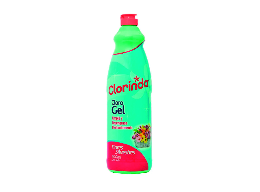  CLORO GEL  900 ML. CLORINDA FLORES SILVESTRES 