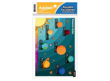  AYUDA ESC. SISTEMA SOLAR AUTOADHESIVA ADETEC 