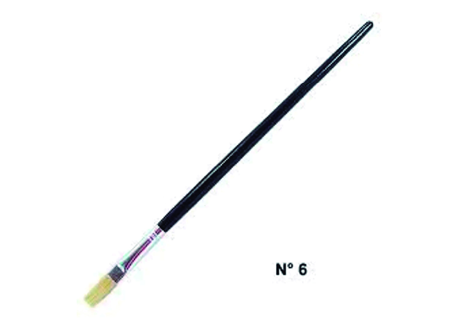  PINCEL PLANO # 6 DP X 12 UN PROARTE 577 