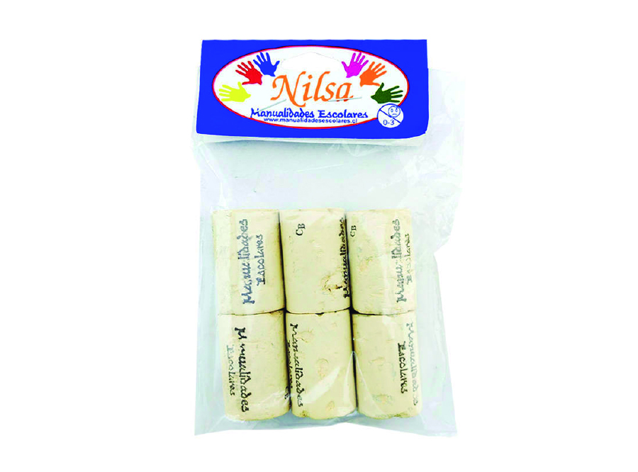  TAPON DE CORCHO BOTELLA X 6 UN 