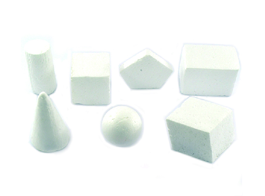  CUERPOS GEOMETRICOS PLUMAVIT ( 7 PIEZAS) 