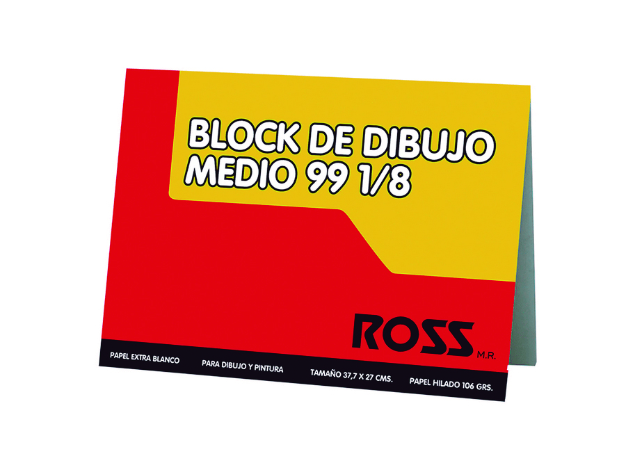  BLOCK DIBUJO  99 1/8 10 HJ ROSS 