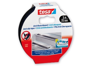  CINTA A/DESLIZANTE 5 X 25 MM NEGRA TESA 