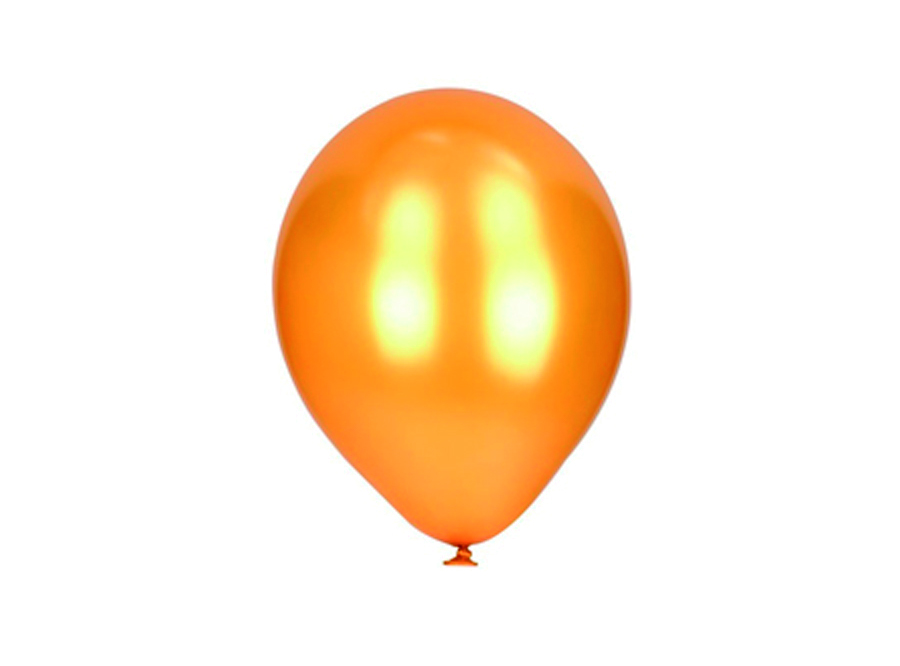  GLOBOS N.  9 PERLADO X 50 UN DORADO BALLOONS 