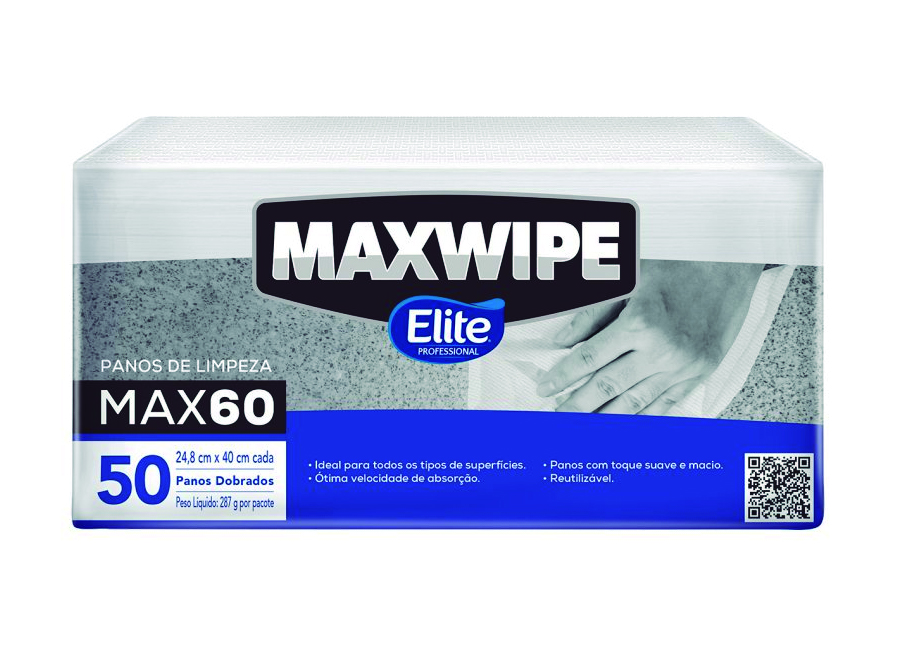  PANO ABSORB.MAXWIPE-60 ELITE DOBLADO X 50 PA�OS 