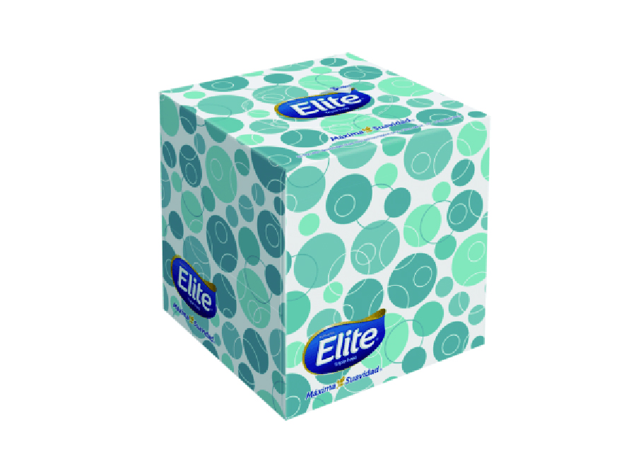  PANUELO FACIAL CUBO TRIPLE HOJA X 60 HJS ELITE 