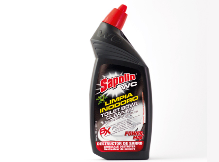  LIMPIADOR BA�O WC SAPOLIO 750 ML POWER MAX 