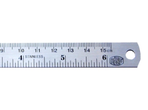  REGLA METALICA 15 CM. HAND 