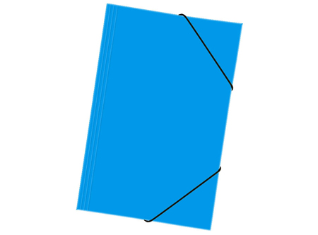  CARPETA CARTERA C/ELAST.AZUL CLARO BUHO 5002 