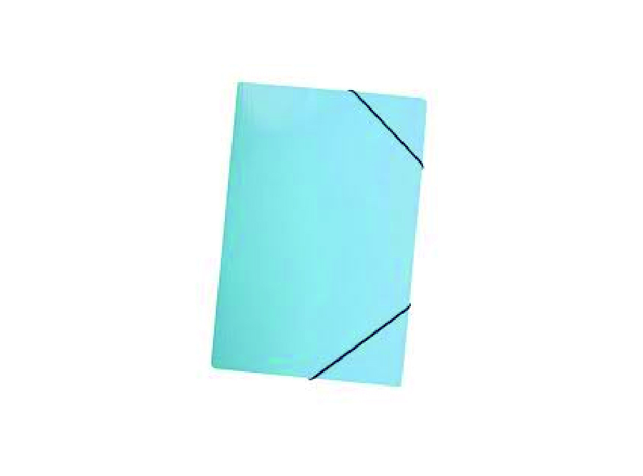  CARPETA CARTERA C/ELAST.CELESTE BUHO 5025 