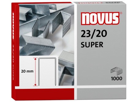 CORCHETES  23/20 DE 1000 NOVUS 