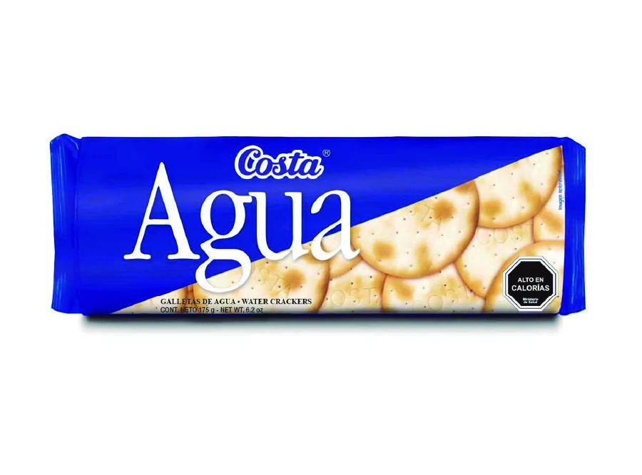  GALLETA COSTA 175 GR AGUA NORMAL 