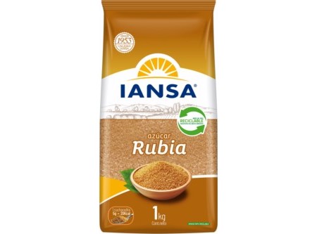  AUCAR 1 KG RUBIA IANSA BOLSA 