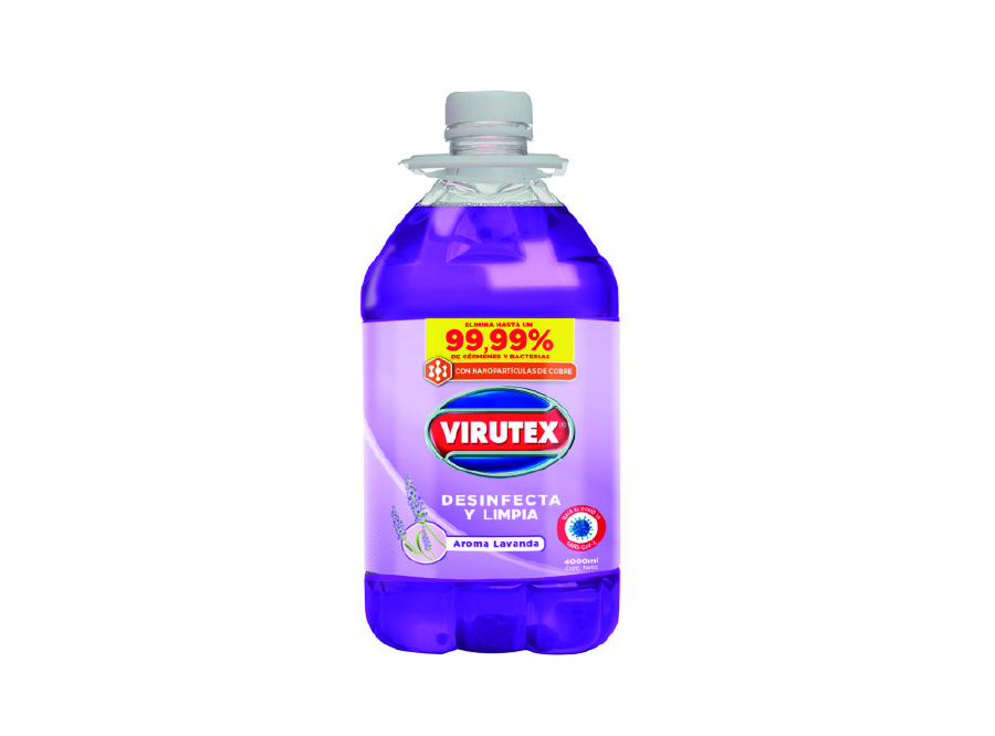  LIMPIADOR PISO   4 LT VIRUTEX DESIF.LAVANDA 