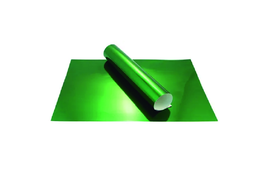  CARTULINA METALICA 50X65 10HJ VERDE PROARTE 