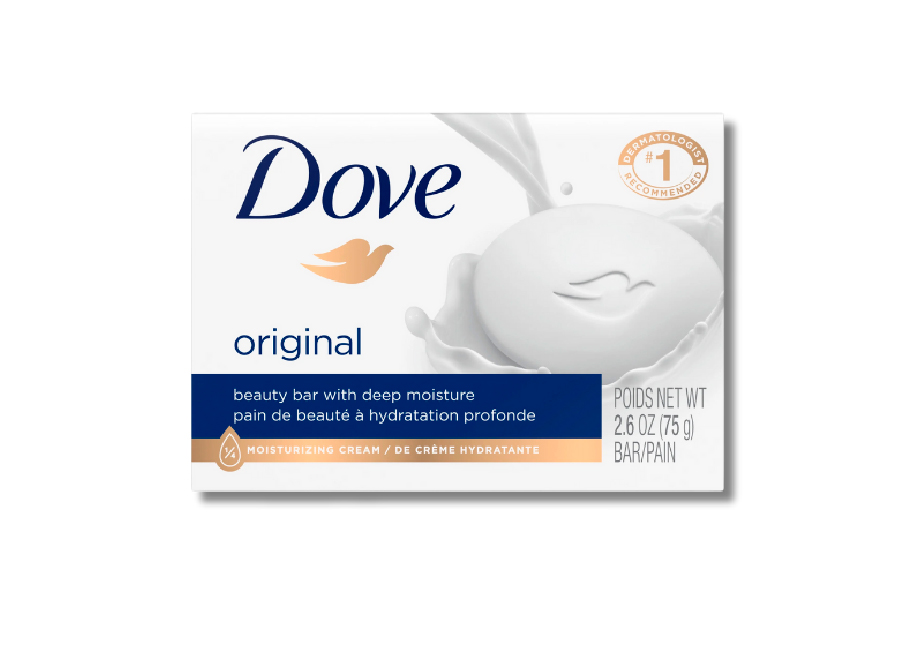  JABON TOCADOR  75 GR DOVE ORIGINAL 