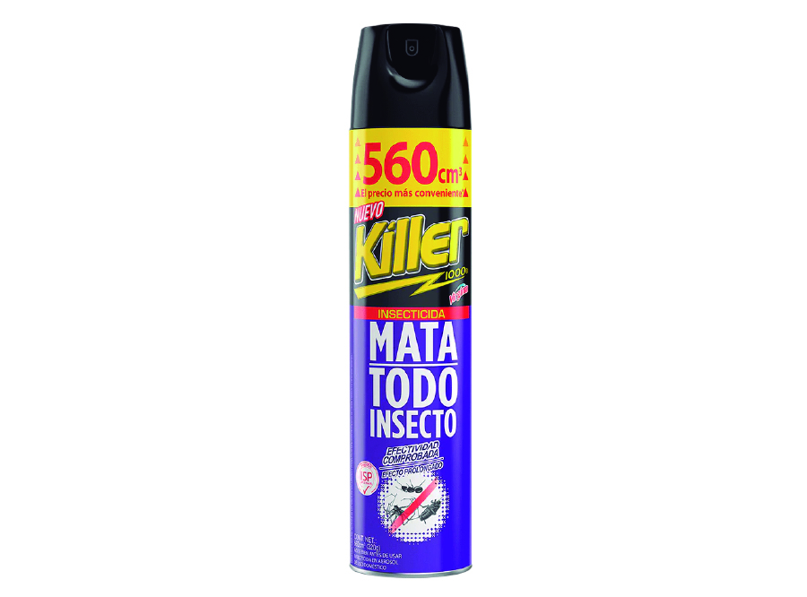 INSECTICIDA A/SOL 560CC KILLER TODO INSECTO 