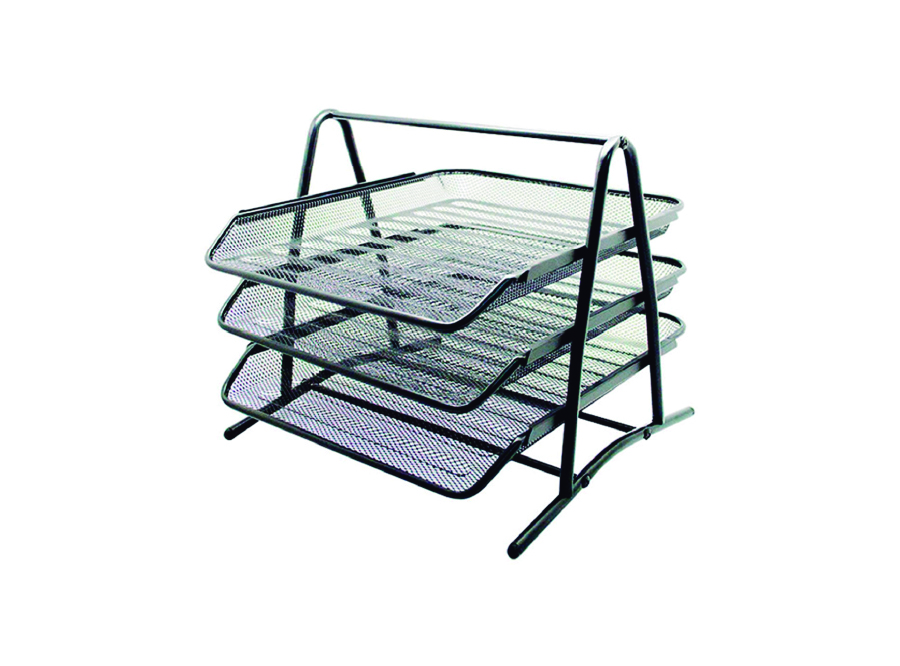  BANDEJA ESCRITORIO METALICA TRIPLE SELLOFFICE 