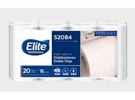  PAPEL HIG. 16 ROLLOS  20 MT. H/D ELITE REF 52084 