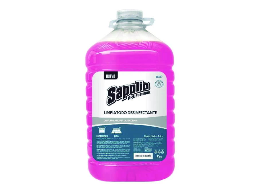  LIMPIADOR PISO 4.9 LT SAPOLIO BEBE 