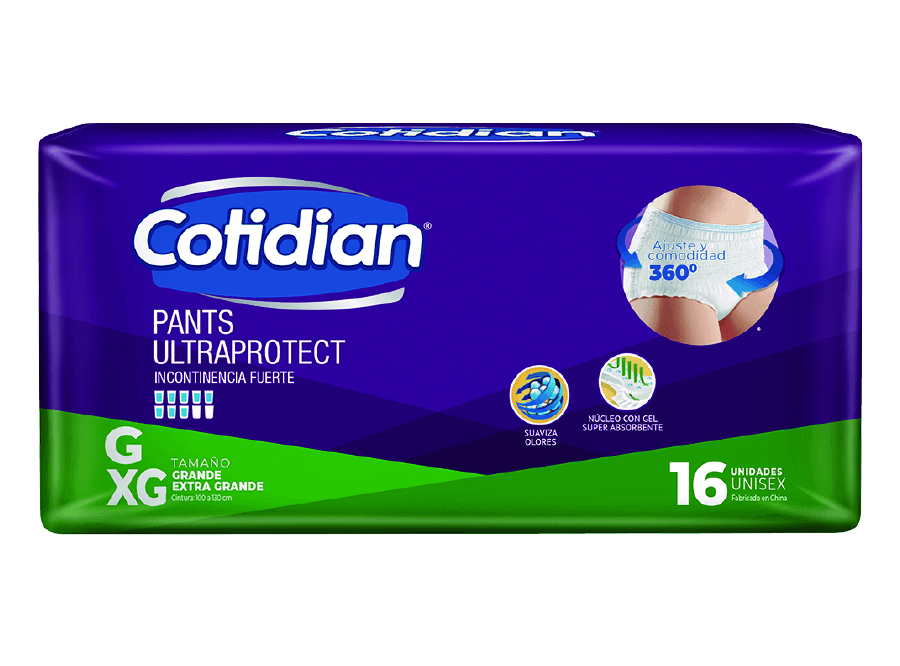  PANAL ADULTO X 16 UN COTIDIAN PANTS ULTRAPRO G/XG 