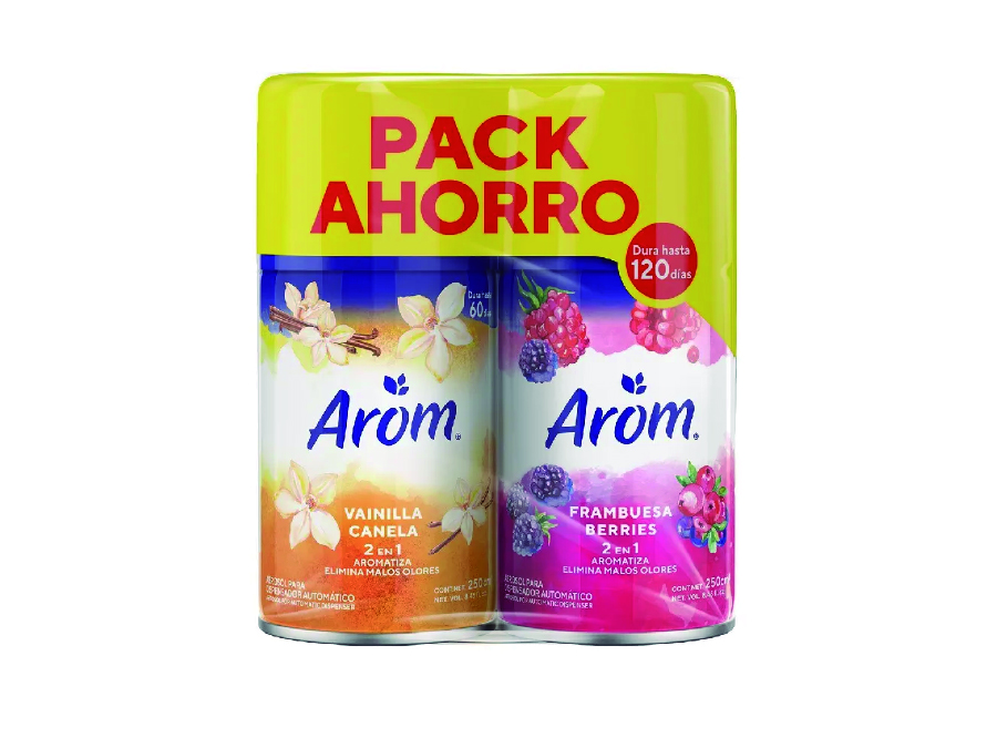  AMBIENTAL REPUESTO 250 CC AROM PACK AHORRO 