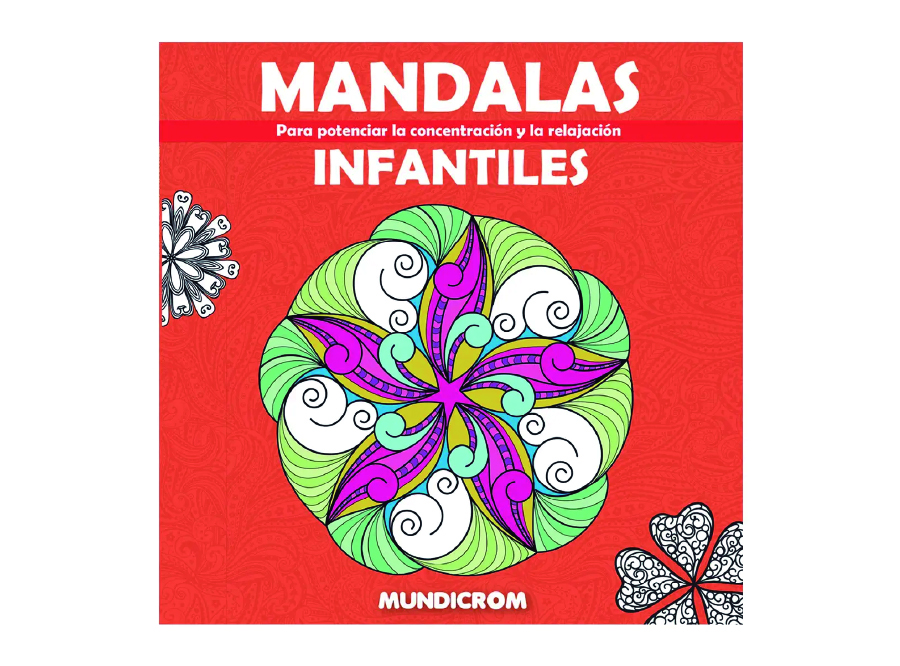  LIBRO P/COLOREAR MANDALAS INFANTILES 72PG MUNDICRO 