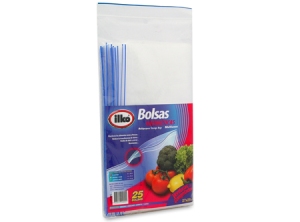  BOLSA HERMETICA GRANDE ILKO X 25 UN 27X28CM 