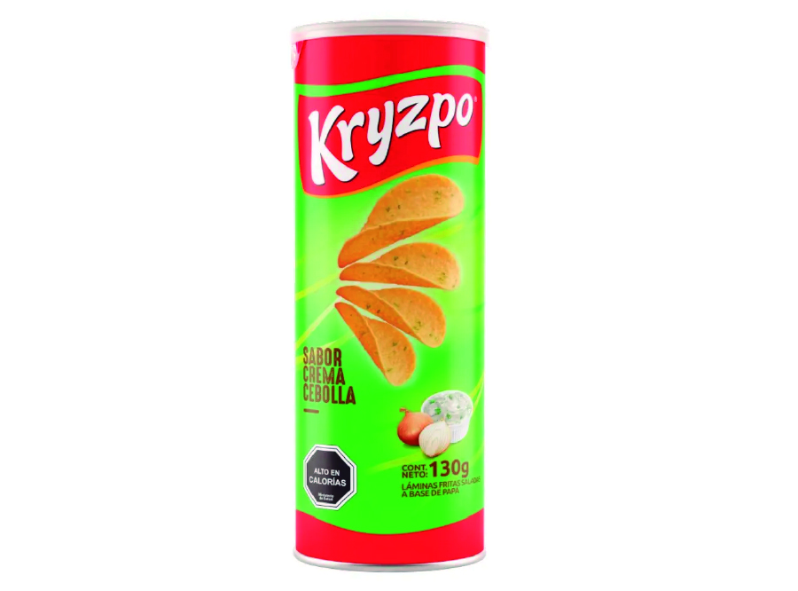  PAPA FRITA 130 GR KRYZPO CREMA CEBOLLA 